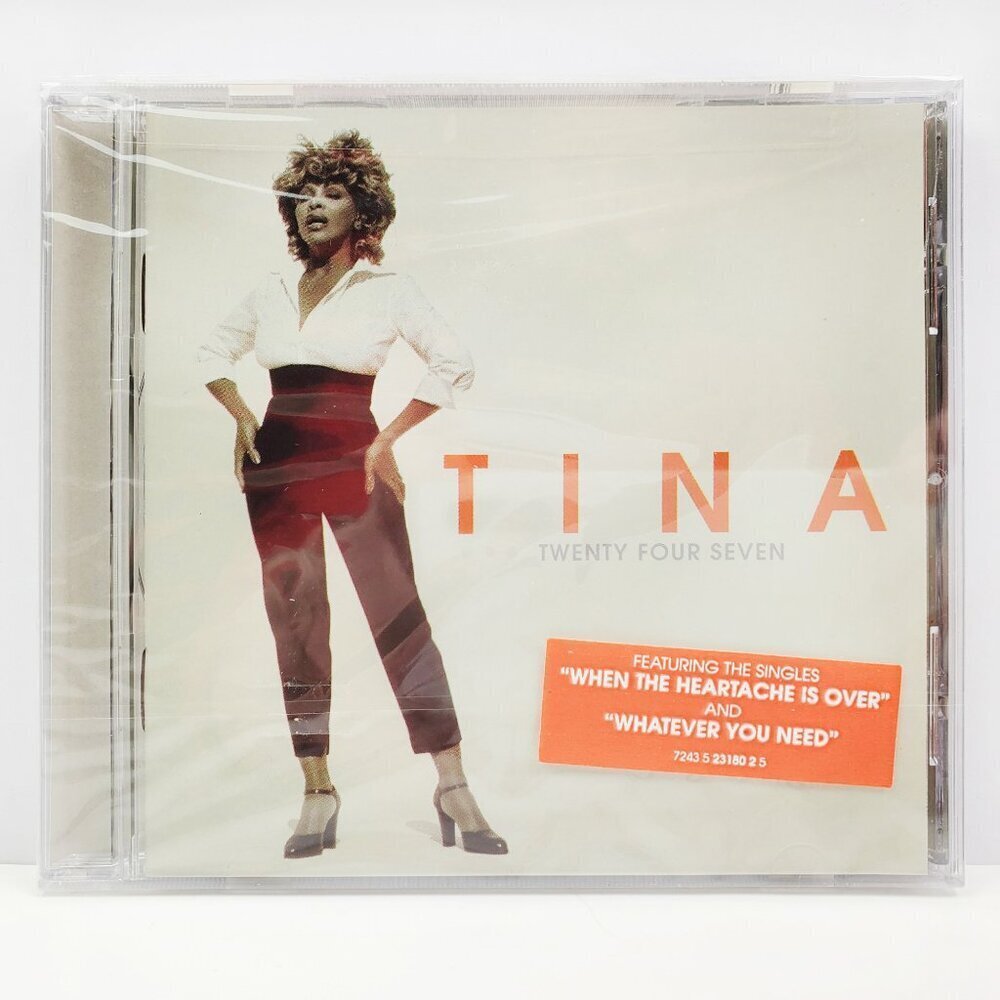 Tina Turner Twenty Four Seven CD 1999 Pop Rock R&B Hype Sticker Sealed